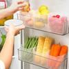 Refrigerator Storage Boxes Food Fresh Organizer Cold Storage Crisper Fruit Spice Food Container Boxes Home Kitchen Box