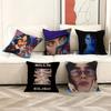 Hot Singer B-Billie E-Eilish Maple Design Cushion Cover Happy Autumn Harvest decor Holiday Decorati Pillow Cover