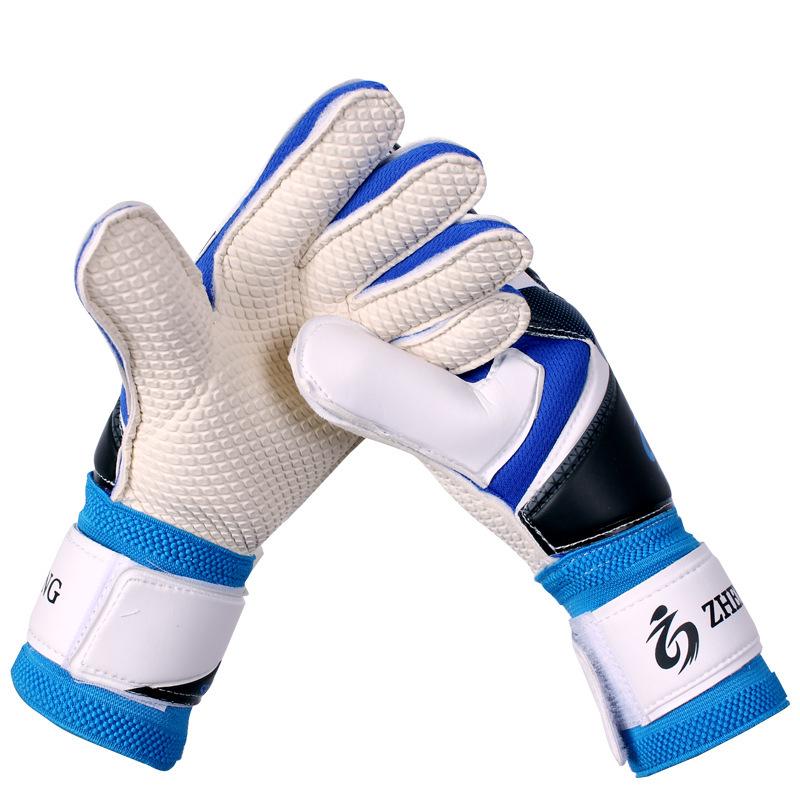 Anti-Slip Latex Goalkeeper Gloves for Kids, Teens, Adults - Professional Training & School Use