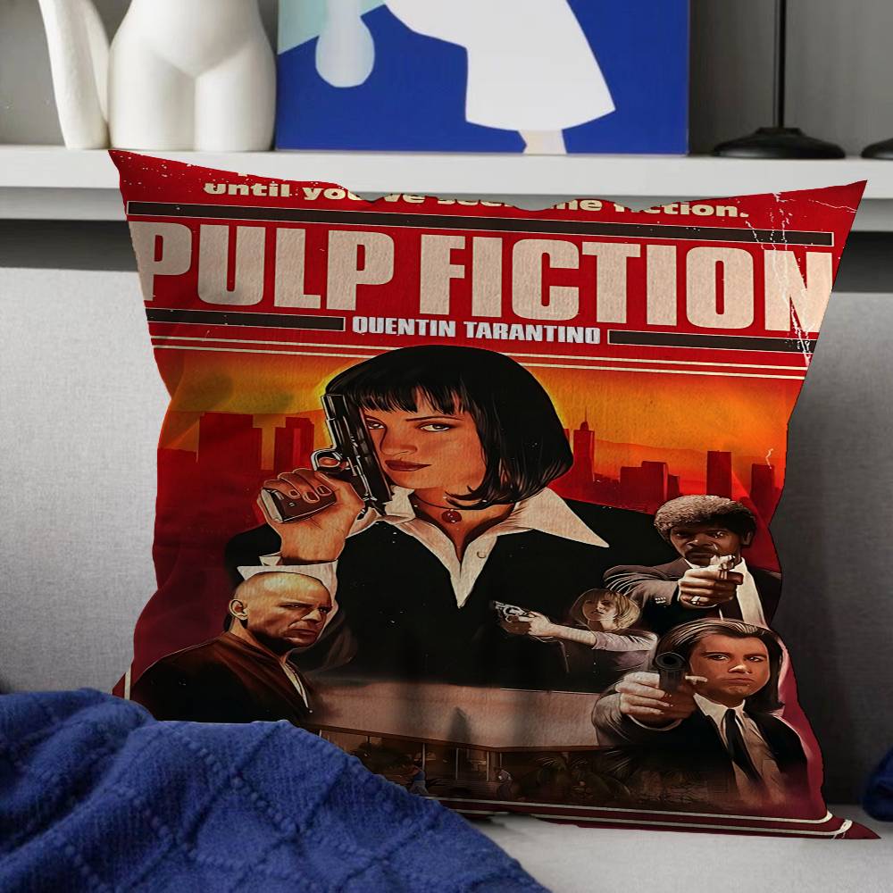 

Pulp Fiction Classic Movie Quentin Tarantino pillow cover sofa cushion cover home room decoration children gift 30X30cm