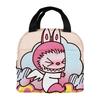 Labubu Cartoon Lunch Tote: Insulated Aluminum Foil Bento Bag for Students  5371