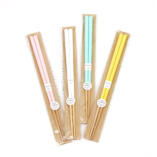 Tanaka Hashiten Catharsis Chopsticks, 23cm, Pink, Dishwasher Safe, Non-Slip, Made In Japan, Wooden, Easy To Hold, Simple Design, Stylish, Cute, Easy T