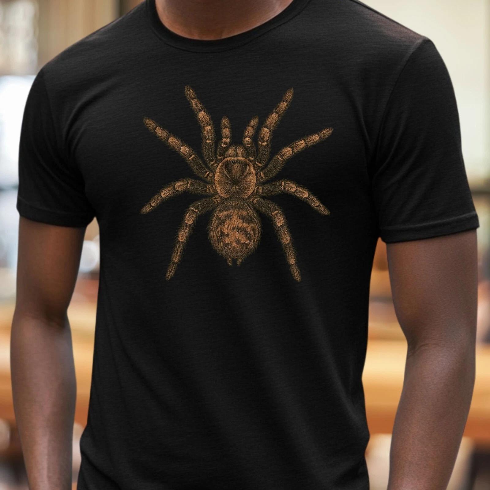 T-Shirt Herren Tarantel Motiv Baumwolle Größe S bis 5XL XS