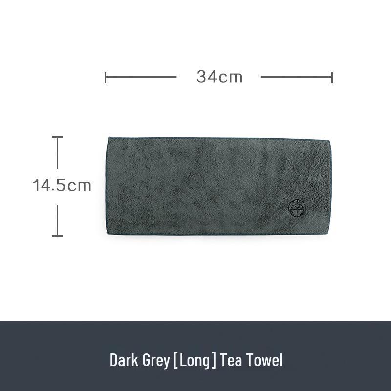 Nanshan Tea Ceremony Long Tea Cloth, Highly Absorbent Gongfu Set Accessory, Durable for Tea Trays