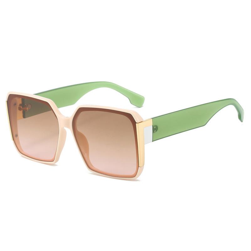 JYL TS Sunglasses UV Square Women Color Decor/M6147