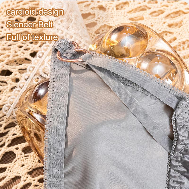 1 Stück Eis-Seide Slips Luxus Unterhosen Dessous Bequeme Dreiecks-Slips Atmungsaktive Nylon Damenunterwäsche Einfarbig