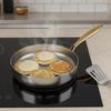 Titanium Zinc Zinc Alloy Non-stick Pot Fast Heating Steak Skillet Hammered Texture Frying Pan  All Cook-top