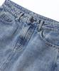 UCLA Women'S Basic Brushed Denim Long Skirt [Md-Indigo](Uc6Ds50)