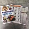 Mediterranean Diet Food List Mediterranean Meal Plan Chart Wall Art,Health Food Guide for Daily Diet Plan Beginner