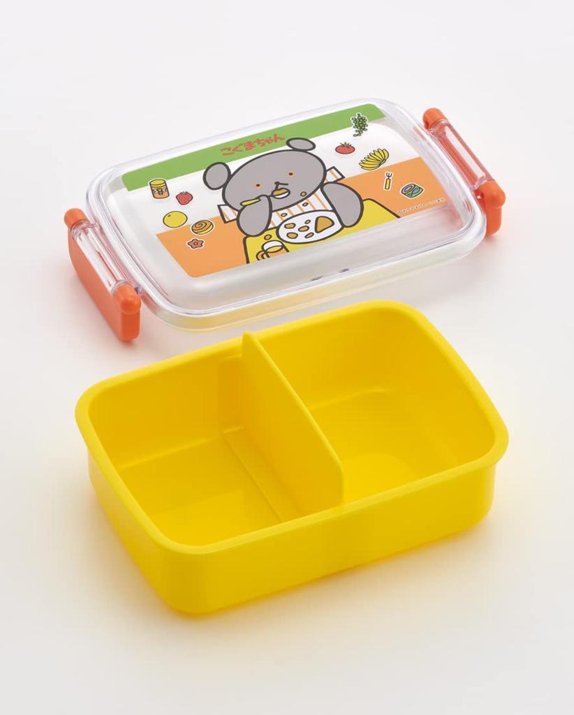 Skater Children's Lunch Box, 450ml, Little Bear Design, Girl's, Made In Japan (RBF3ANAG-A)