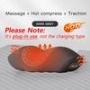 Electric Neck Massage Pillow Heating and Vibration Neck Massager Back Cervical Traction Relax Sleeping Memory Foam Spine Support