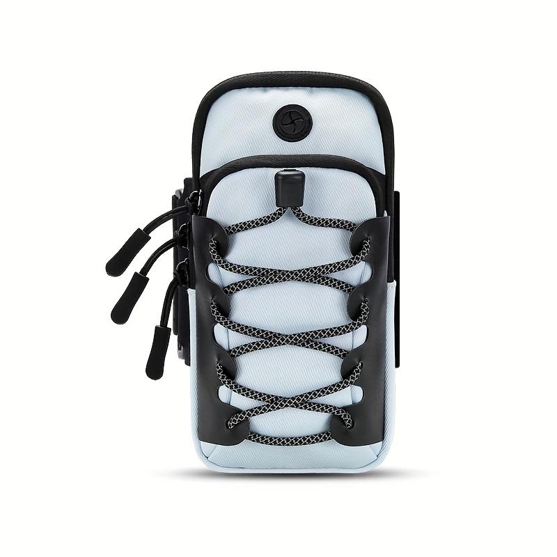 

Secure Sports Phone Arm Bag, Casual Nylon Arm Strap Pouch for Running, Fitness & Outdoor Use, Universal for Men & Women світло-синій колір