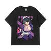 275 GSM Washed T-shirts 100% Cotton Hensuki V1 Sayuki Print Unisex Heavy Cotton T Shirt