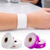200 Stück Papierarmbänder für Veranstaltungen, Barcode-Druck Selbstklebendes Armband, Thermosensibel Einweg DIY QR-Code Armband