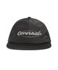 COVERNAT WOMAN Clover Heart Nylon Duck Cap Charcoal