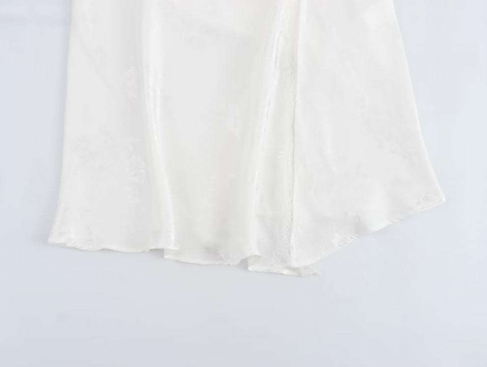 Summer Fashion: Women's European & American Style Lace Jacquard Dress – Elegant & Mature