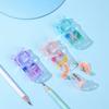 1pc/4pcs Soul Color Pencil Sharpeners Transparent Gradient Colors Portable Sized One-hole Sharpener for Pen Stationery A3251