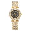 High-end lady's watch New Fashion Roman Pattern Diamond Women's Watch Quartz Women's Watch Bracelet Women's Watch