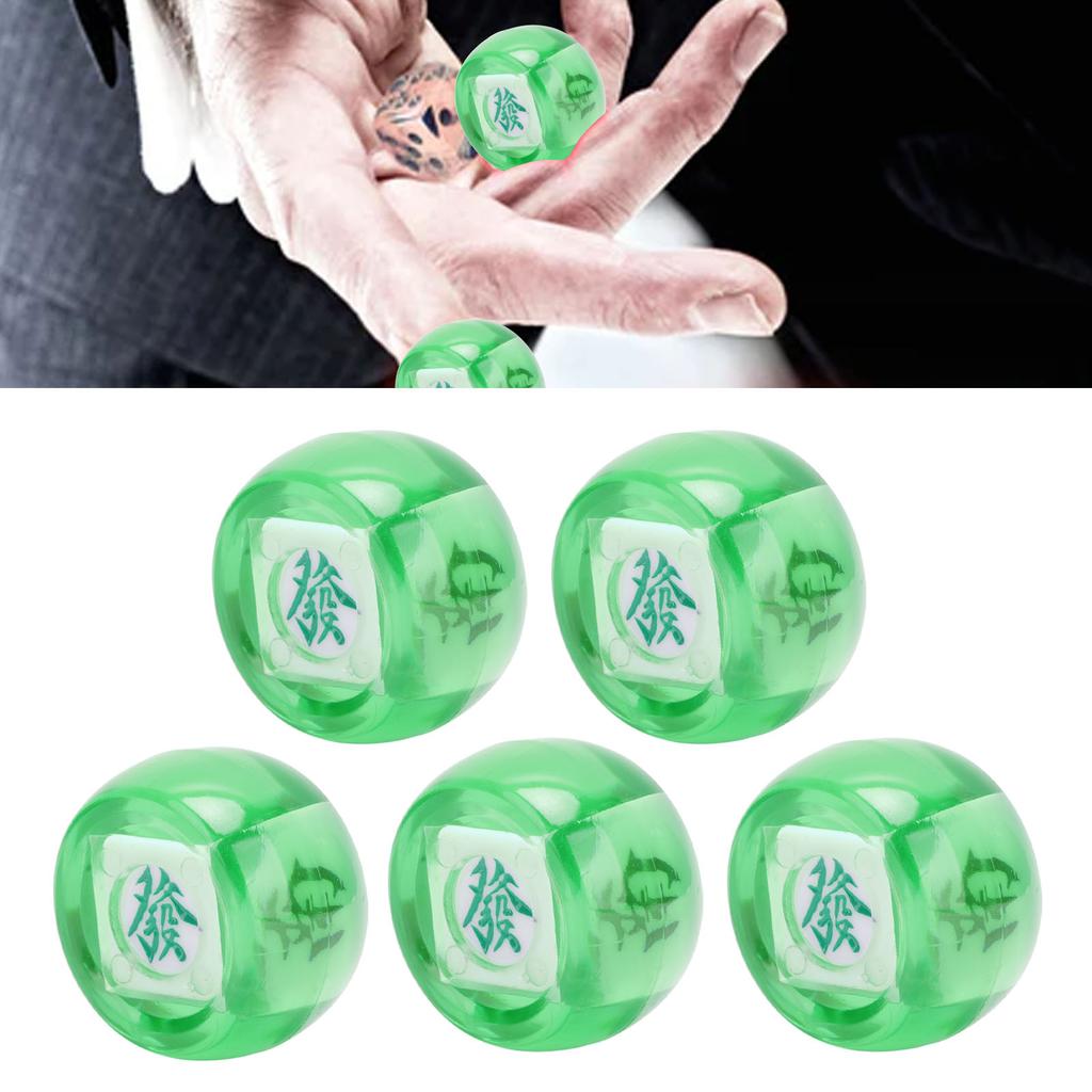 5 Stück Mahjong Windrichtung Würfel Südwest Nord Kugel Unterhaltungsspiel Würfel