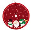 Christmas Tree Skirt Plush Snowflake Santa Claus Carpet Mat Christmas Tree Decoration Ornament Home Xmas New Year Decorations