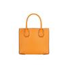 Michael Kors MK Mercer Solid Letter Logo Vintage Litchi Pattern Leather Accordion Shoulder Crossbody Tote Bag Medium Women Bags 35S1GM9M2L-HONEYCOMB