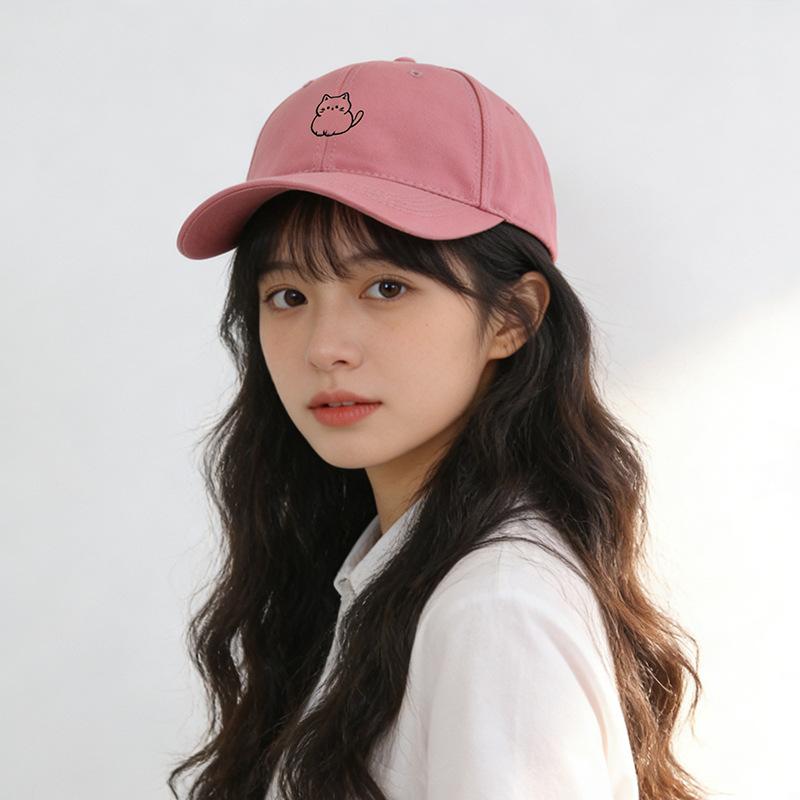 Spring Women's Fashion Baseball Cap Versatile Street Couple Face Small Visor Retro Cap Men
