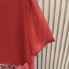 Dress Women's Summer New Arrival Hangzhou Middle-Aged and Elderly Summer Dress Middle-Aged Ladieswear Elegant Floral Silk Skirt