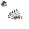 F136 Titanium Alloy Straight Bar Nose Ring Earring with External Thread Screw-in Design (G23 Grade)