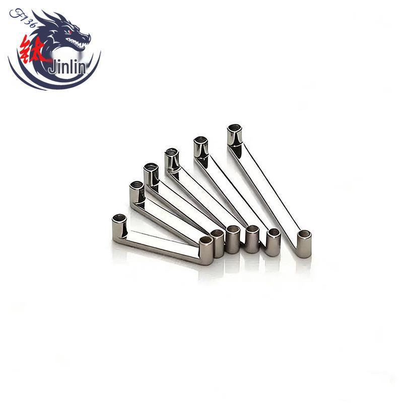 F136 Titanium Alloy Straight Bar Nose Ring Earring with External Thread Screw-in Design (G23 Grade)