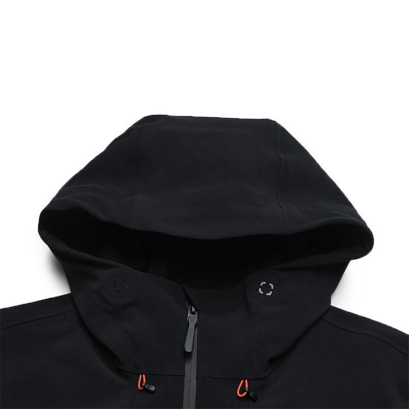 Fila EXPLORE Jackets Women's Pitch Black BK Hooded Fleece Lined Other A11W617723F-BK