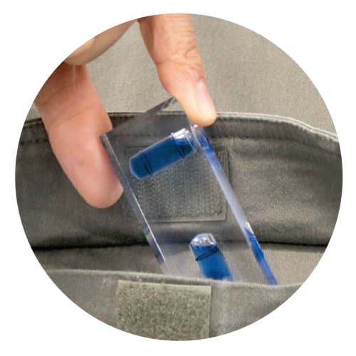 Shinwa Sokutei Mini Level Revo Clear Cube 76387