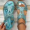 Women's Sandals Bling Bling Crystal Sandals Summer 2025 New Shoes For Women Low Heels Flat Sandalias Mujer Footwear Summer Shoes