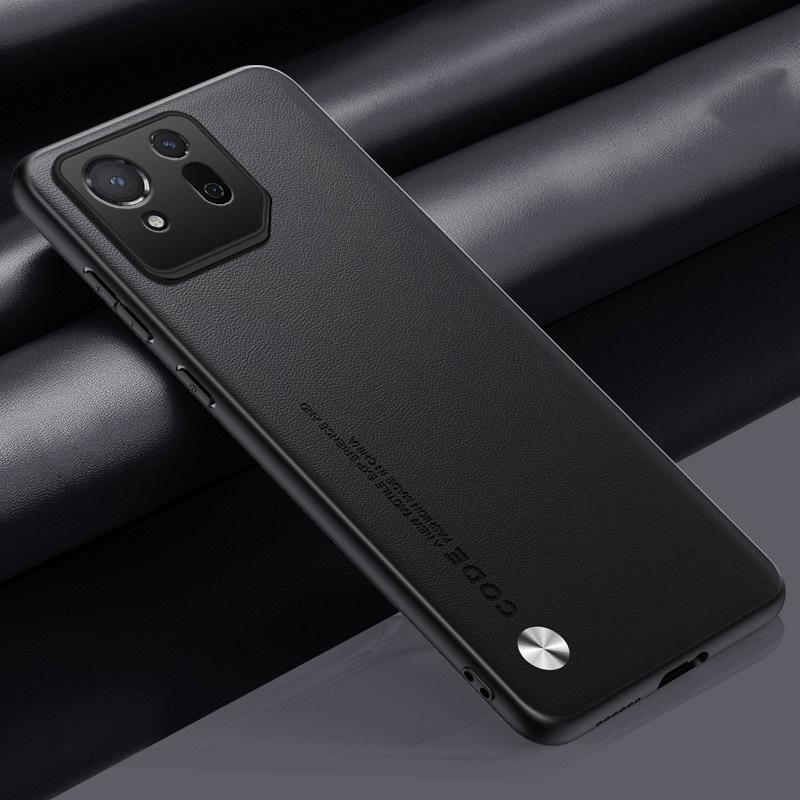 Luxury Genuine Leather Business Phone Case for Asus ROG Phone 8 Pro 8 7 Pro 7  6 5 3 Plain Skin Shockproof Cover for Full Protection Cover