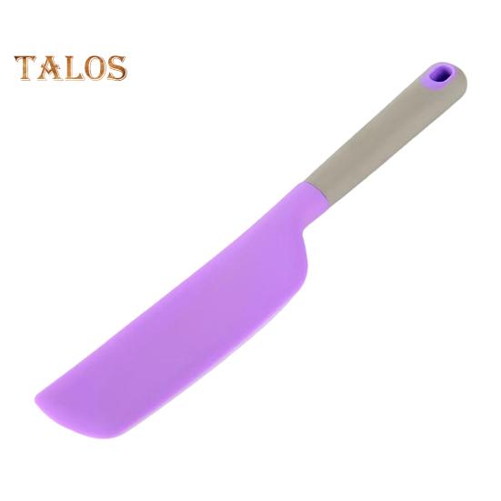 

Силиконовый скребок, лопатка для выпечки, миксер для сливок, блендер для масла, мешалка для салата, многофункциональный кухонный инструмент для домашней выпечки фиолетовый