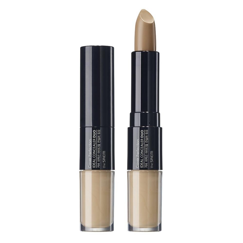 The Saem  02rich Beige   Cover Perfection Concealer Duo 