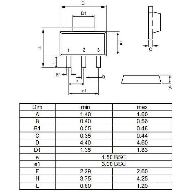 SMD Voltage Regulator Assortment SOT89 SOT223 TO252 LDO AMS1117 2.5V 1.2V 1.8V 3.3V 5V, 6V, 8V, 9V, 12V, 15V, 100mA, ADJ KIT Set