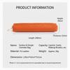 Slim Pencil Case Waterproof Lychee Grain Pu Leather Cosmetic Pouch Portable Makeup Bag For Lipstick Makeup Brushes Pen Bag