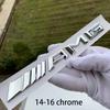 For Mercedes Benz AMG 1pcs 3D Car Rear Trunk emblem Decal Letters Sticker A B C E G CLA W211 W203 W204 W210 W124 accessories QG2