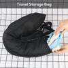 Travel Neck Pillowcase Packable Portable U Shaped Pillow Fillable Clothes Neck Pillows Soft Tube Neck Pillow