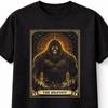 Bigfoot Cryptid Horror Occult Sasquatch Graphic Tee Unisex T Shirt S5XL