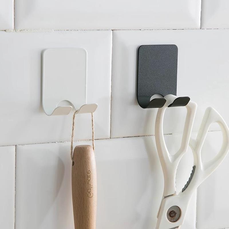 Power Cord, Plug Hook, Wall-mounted Razor Bracket, No Punching, Strong Paste Hook, Bathroom Razor Hanger.