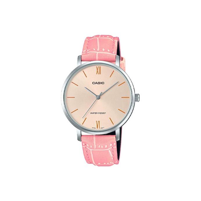 CASIO Women s Standard Series Pink Watch LTP-VT01L-4BUDF Pink Strap