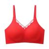 Summer Ice Skin Seamless Latex Breathable Hole Underwear Women Comfortable Seamless Soft Support% Latex Jelly Bra Women