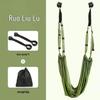 Aerial Yoga Backbend Trainer: Shoulder & Back Opening Resistance Band for Door Hanging