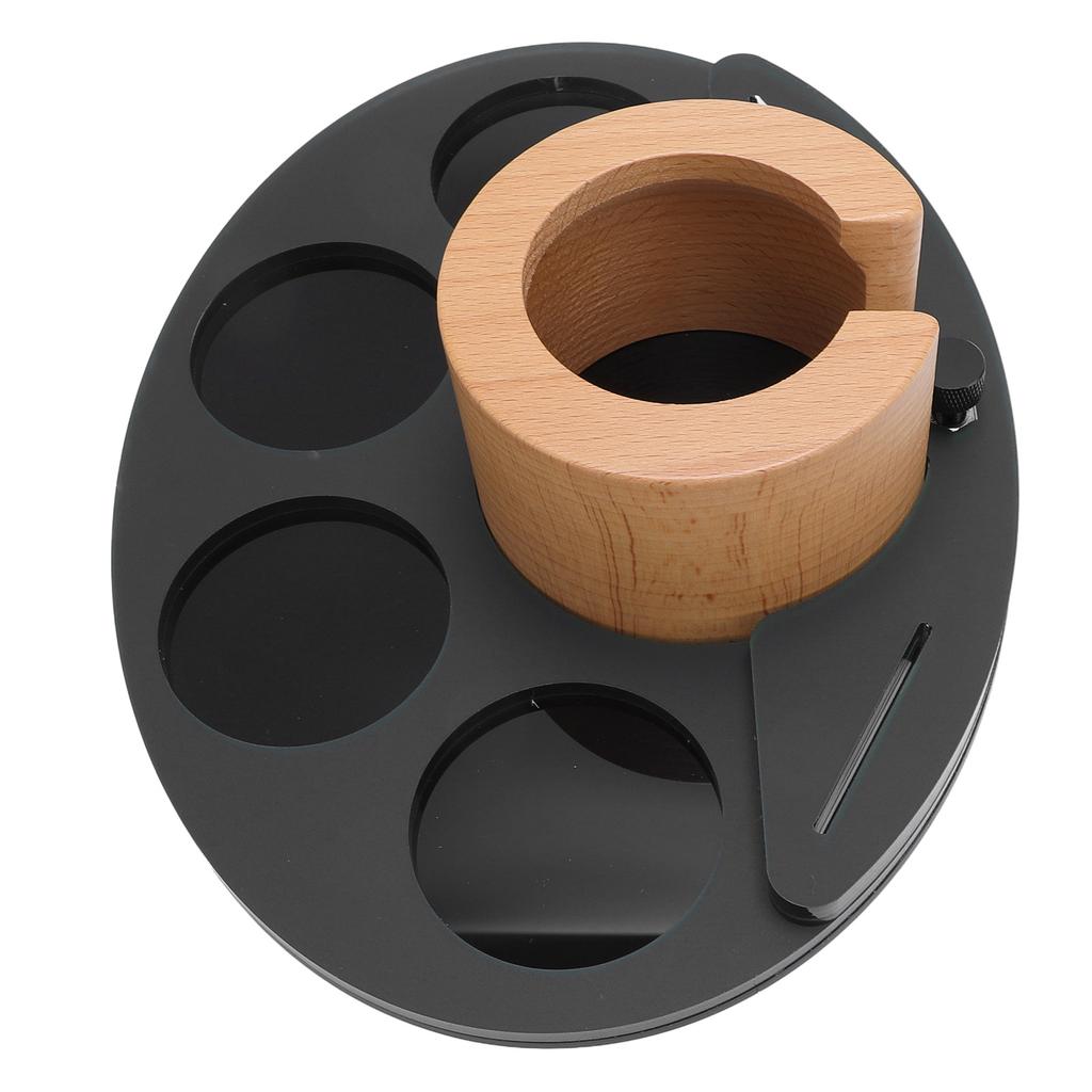 Coffee Tamping Station Organizer Coffee Portafilter Holder for 51mm 53mm 54mm 58mm Portafilter