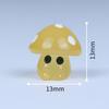 7Pcs Micro Landscape Ornaments, Luminous Mushroom Elf Figurines, Simulated Resin Handicrafts For Landscape Decoration Ornaments
