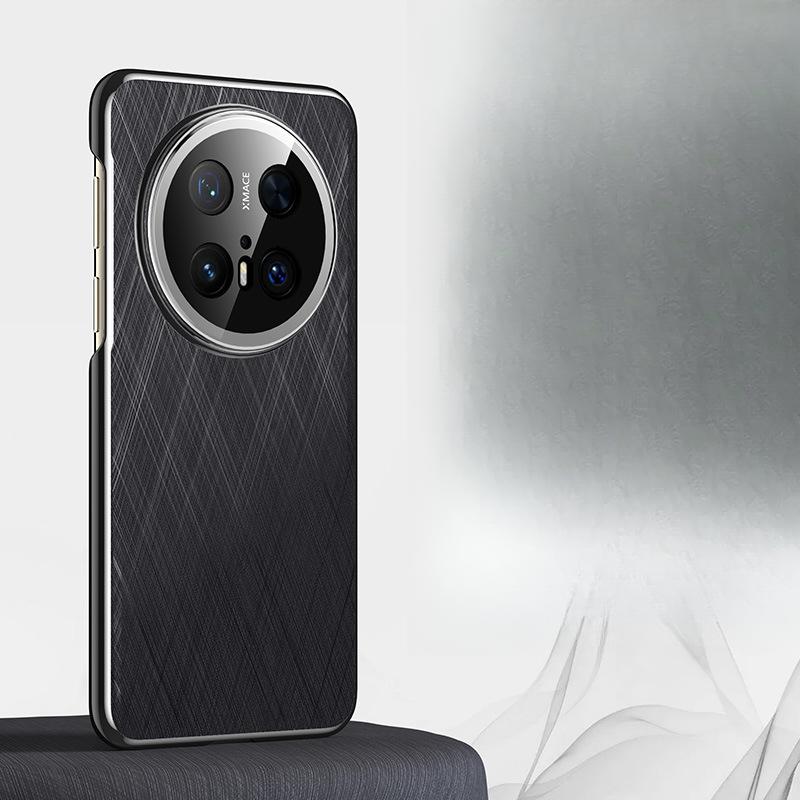 Huawei Mate70pro Phone Case Electroplated, HUAWEI Lens Full Package 70 Shockproof, 60pro Business Leather Case