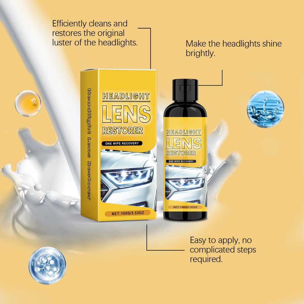 Kit de lichid pentru lustruirea farurilor de mașină, Kit de îndepărtare a zgârieturilor de lichid pentru lustruirea zgârieturilor auto, cu burete potrivit pentru zgârieturile de mașină, 250ML