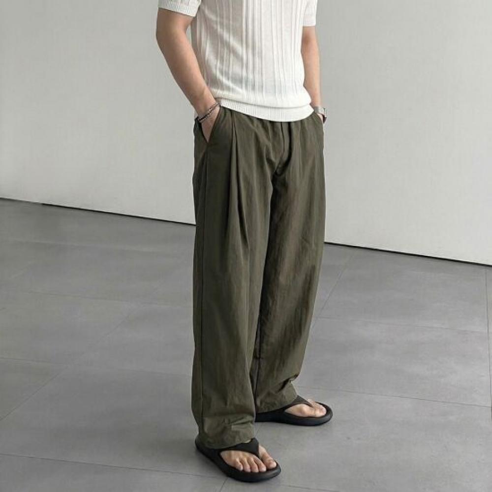 Onl Women 1+1 Balloon Pants Nylon Wide Pants Gray