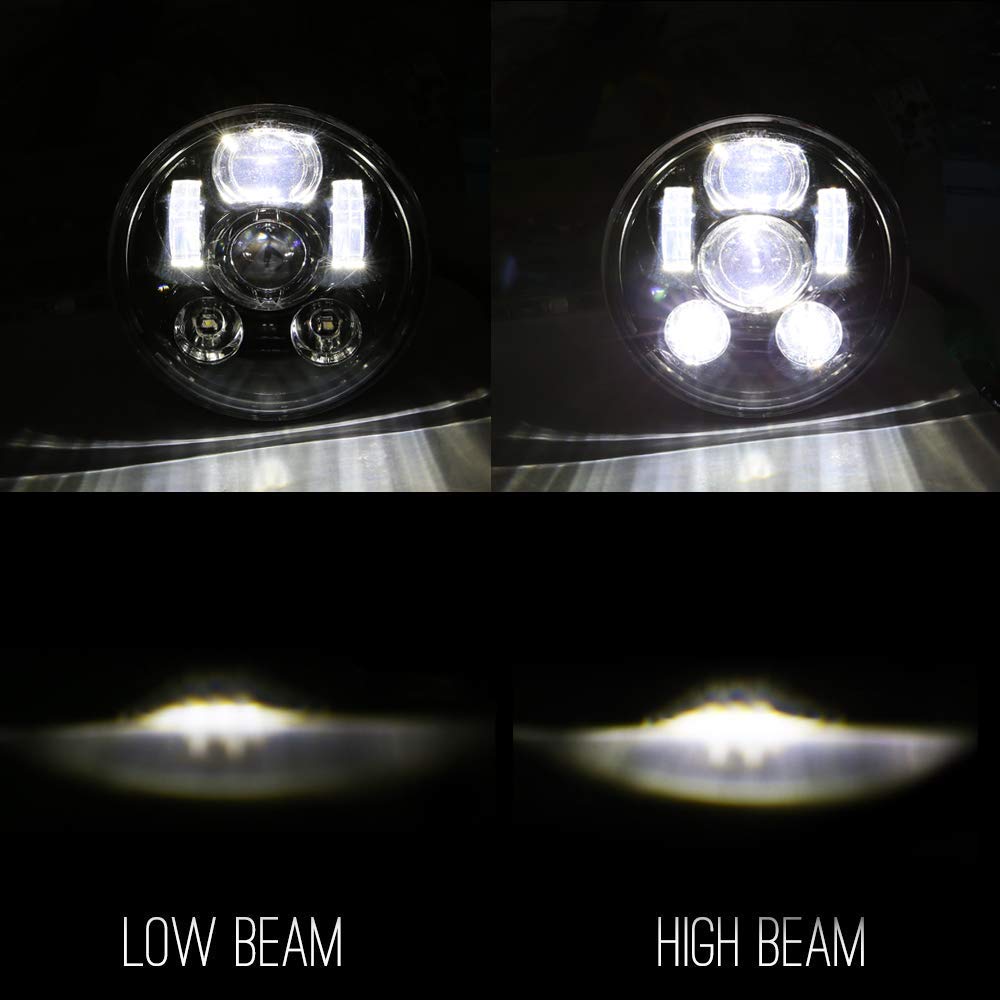 Karun Reflektor LED 5,75 cala Hi/50W Lo/30W IP68 Wodoodporny Pojazd